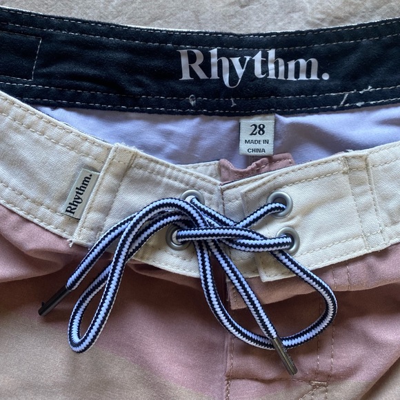 Rhythm Mens Boardshorts 28 Waist 9” Inseam - Picture 3 of 6